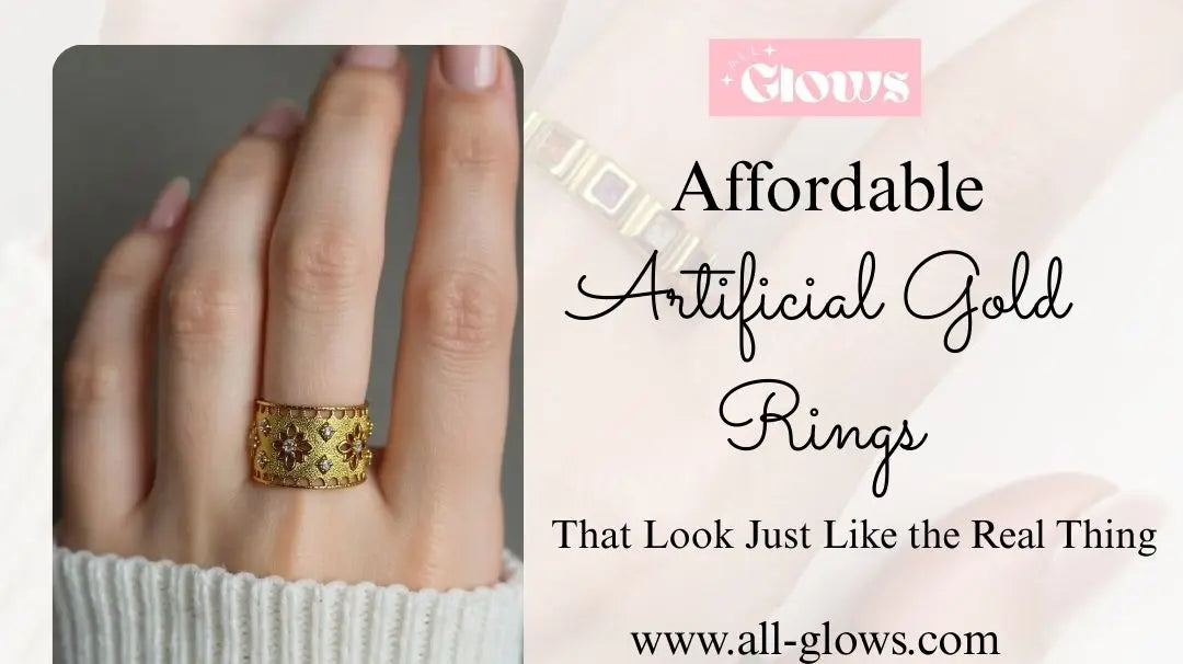 gold plated womens rings