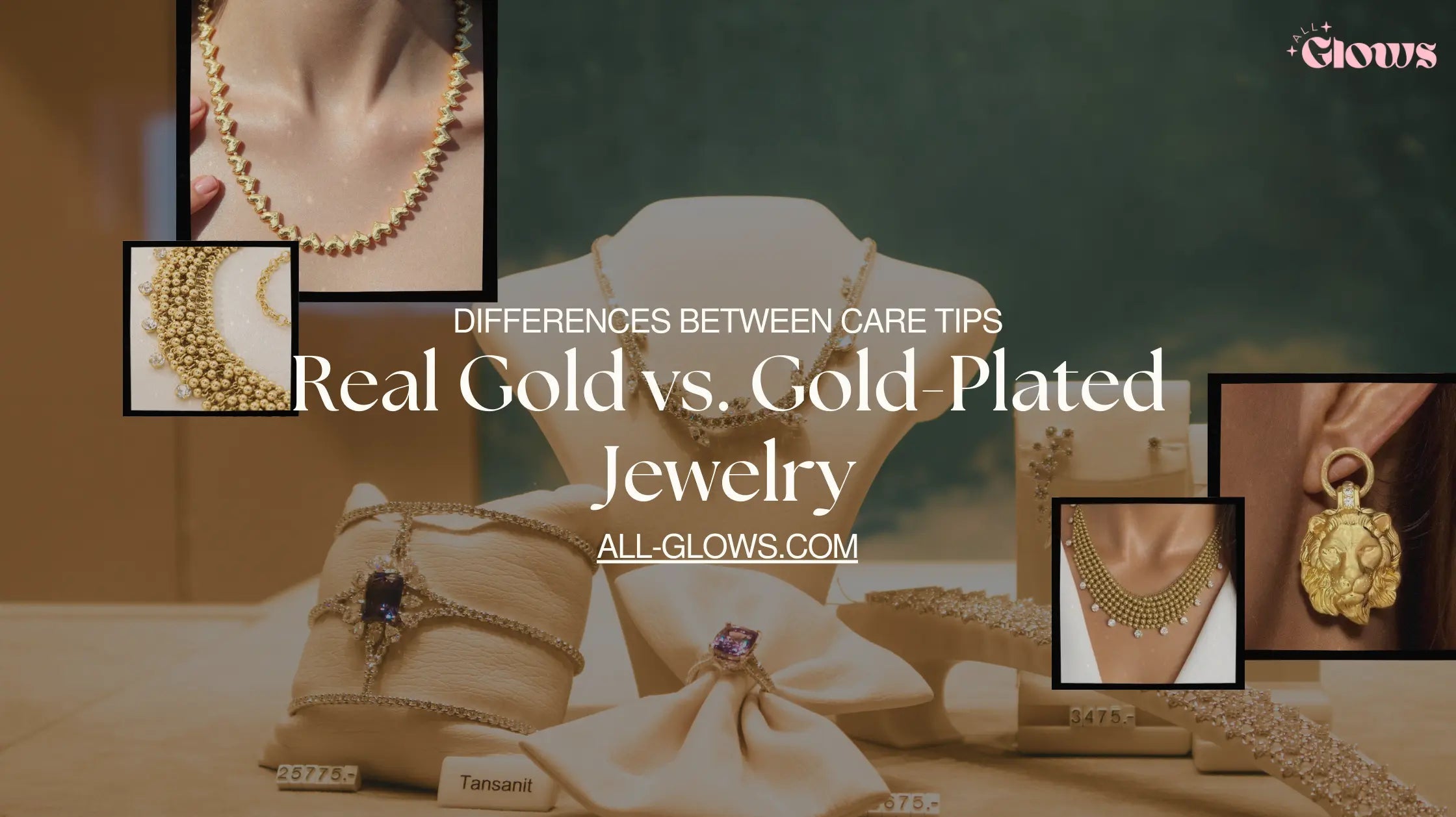 Real-Gold-vs.-Gold-Plated-Jewelry-Key-Differences-Care-Tips All-Glows