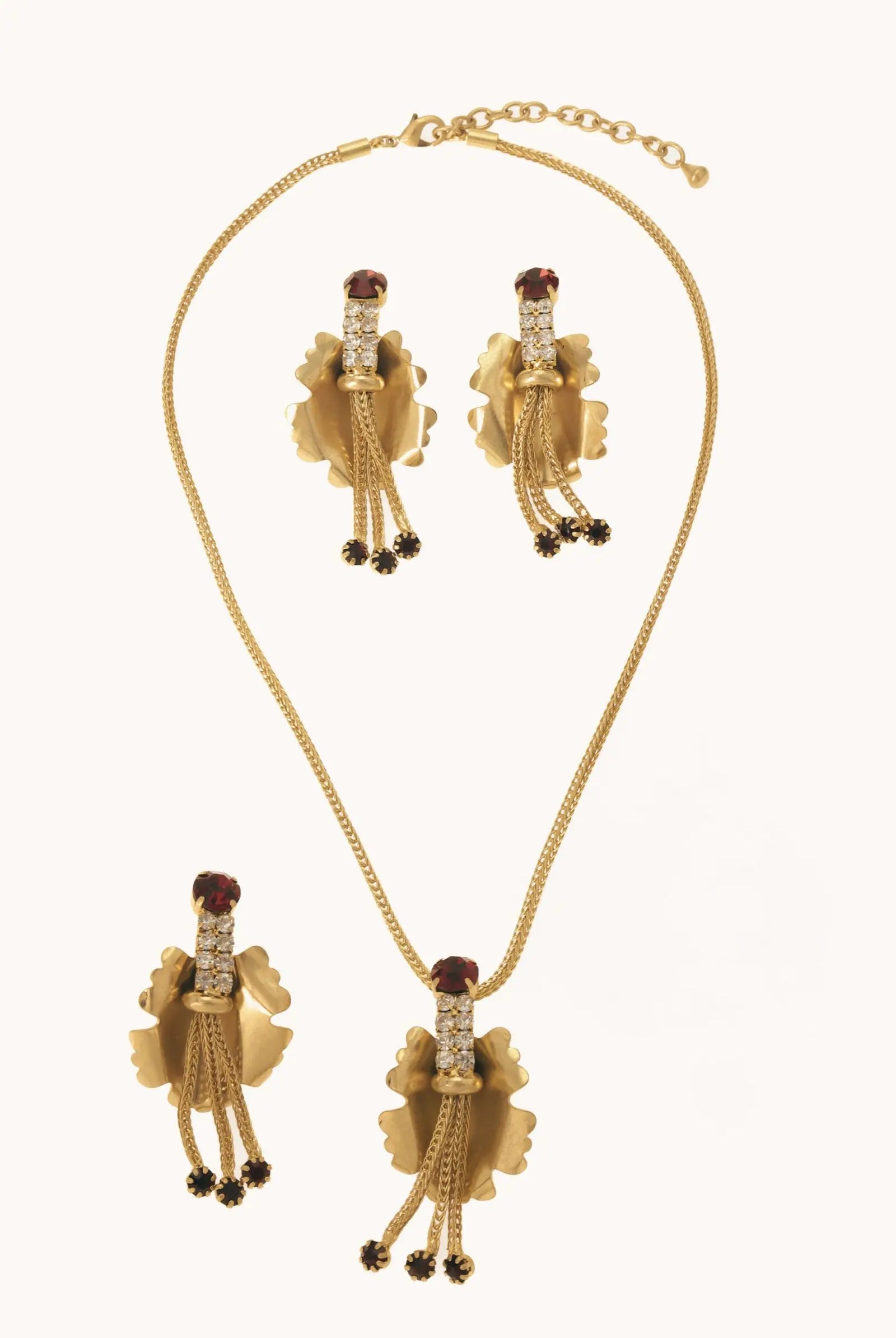 Buy Radiant Gold Aura Jewelry Set Online