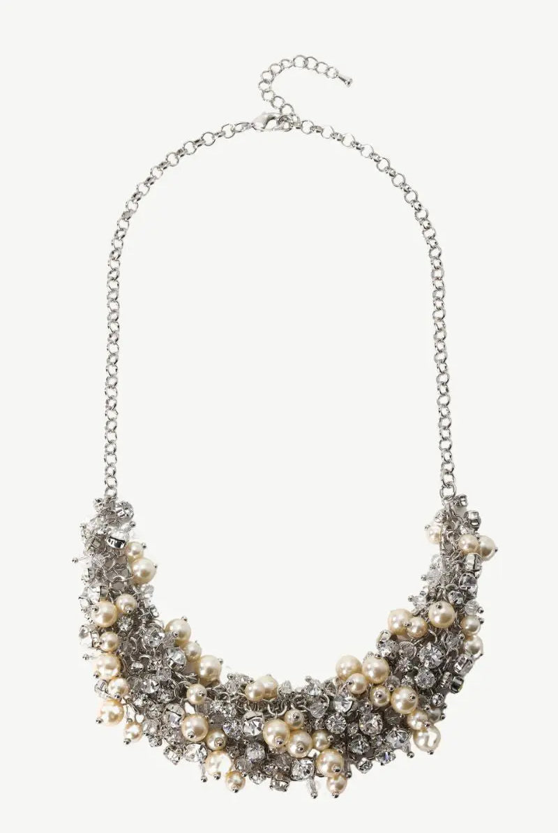 Shop Baby's Breath Platinum Necklace