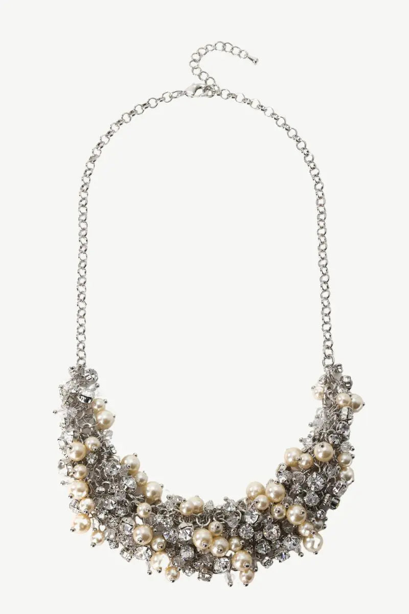 Shop Baby's Breath Platinum Necklace