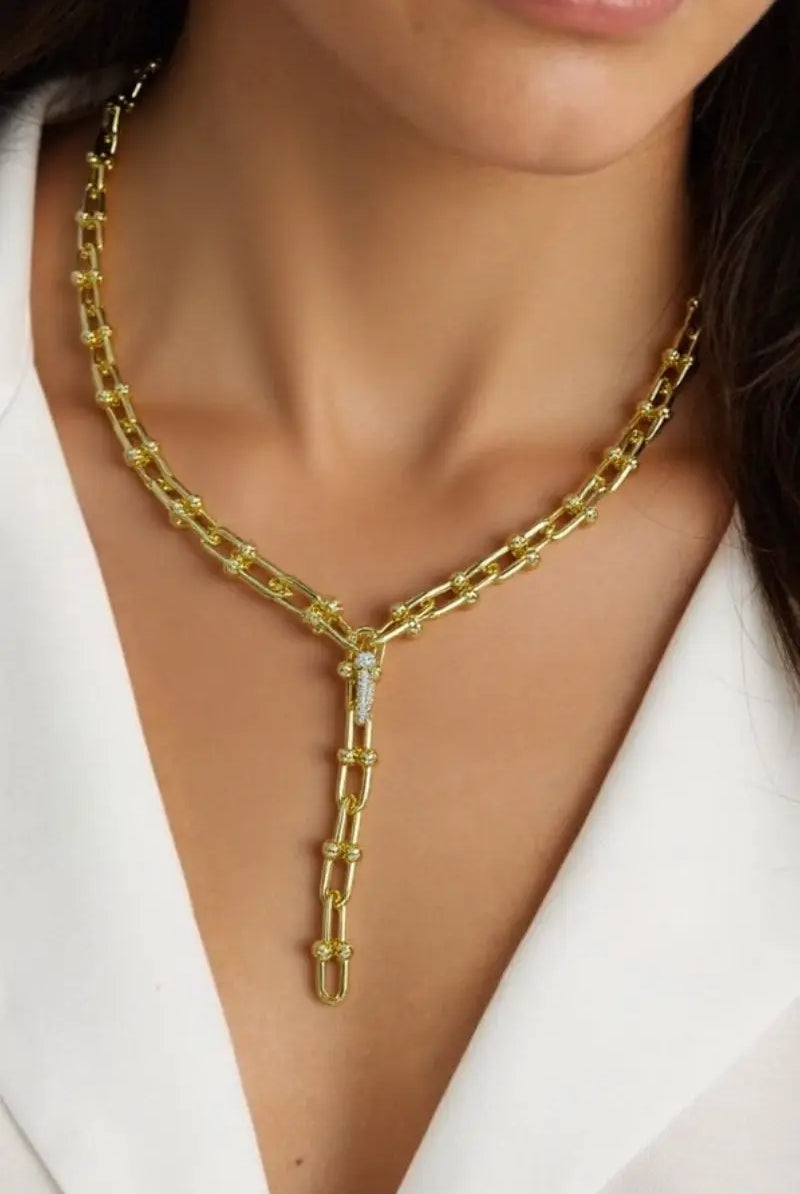 Hoof Chain Jewelry Set - Stylish Necklace & Versatile Bracelet Combo for Every Occasion All-Glows