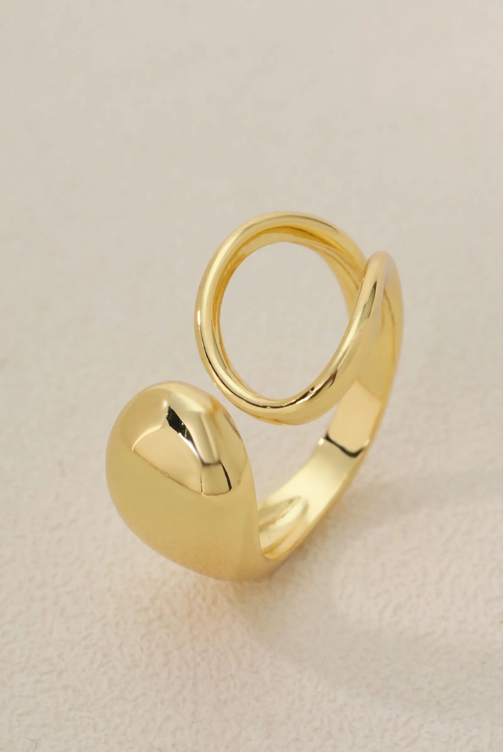 gold plated Infinity rings for sale