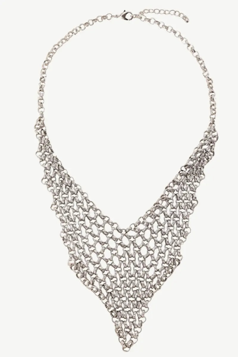 Shop Platinum Plated Lily Necklace