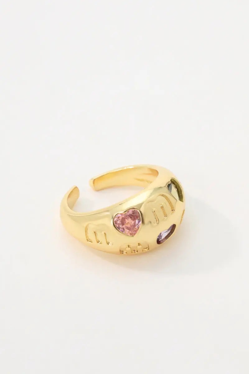 Shop Gold Plated Lush Open Ring Online