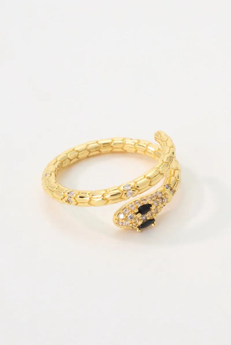 Shop Snake Design Gold Plated Ring