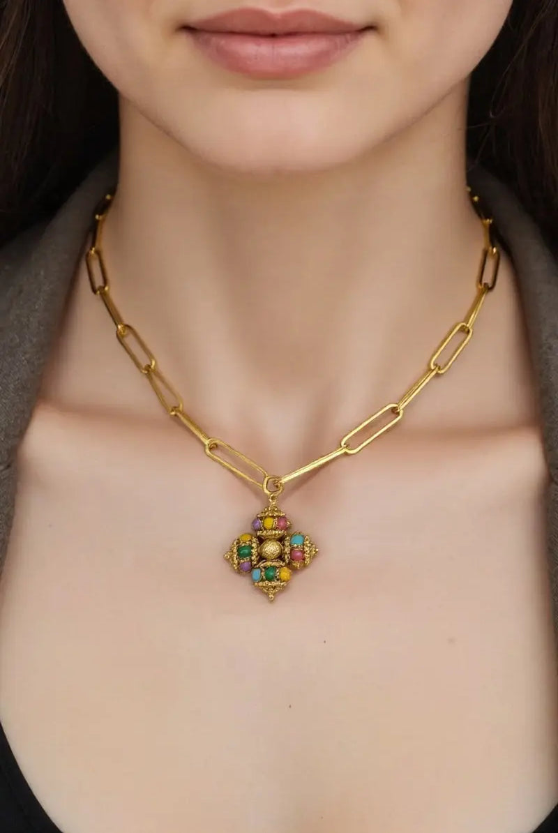 Opulence Stone Necklace