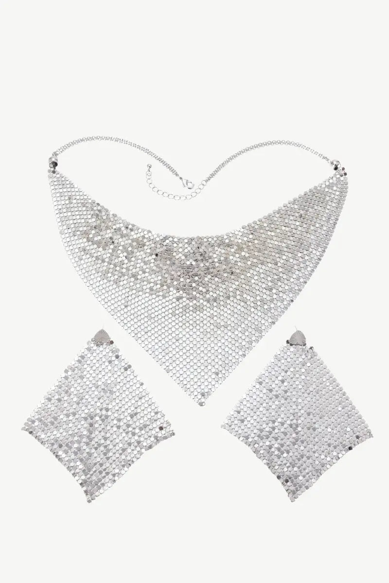 platinum Orchid Jewelry set