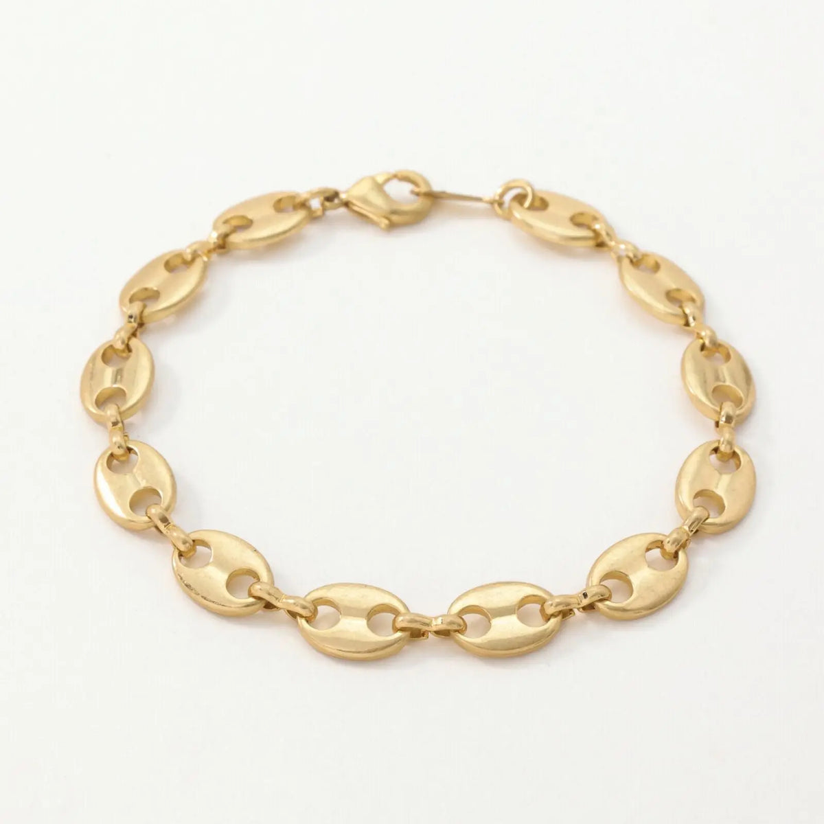 Pansy Puff Mariner Link Chain Bracelet-Chic & Trendy Statement Jewelry All-Glows