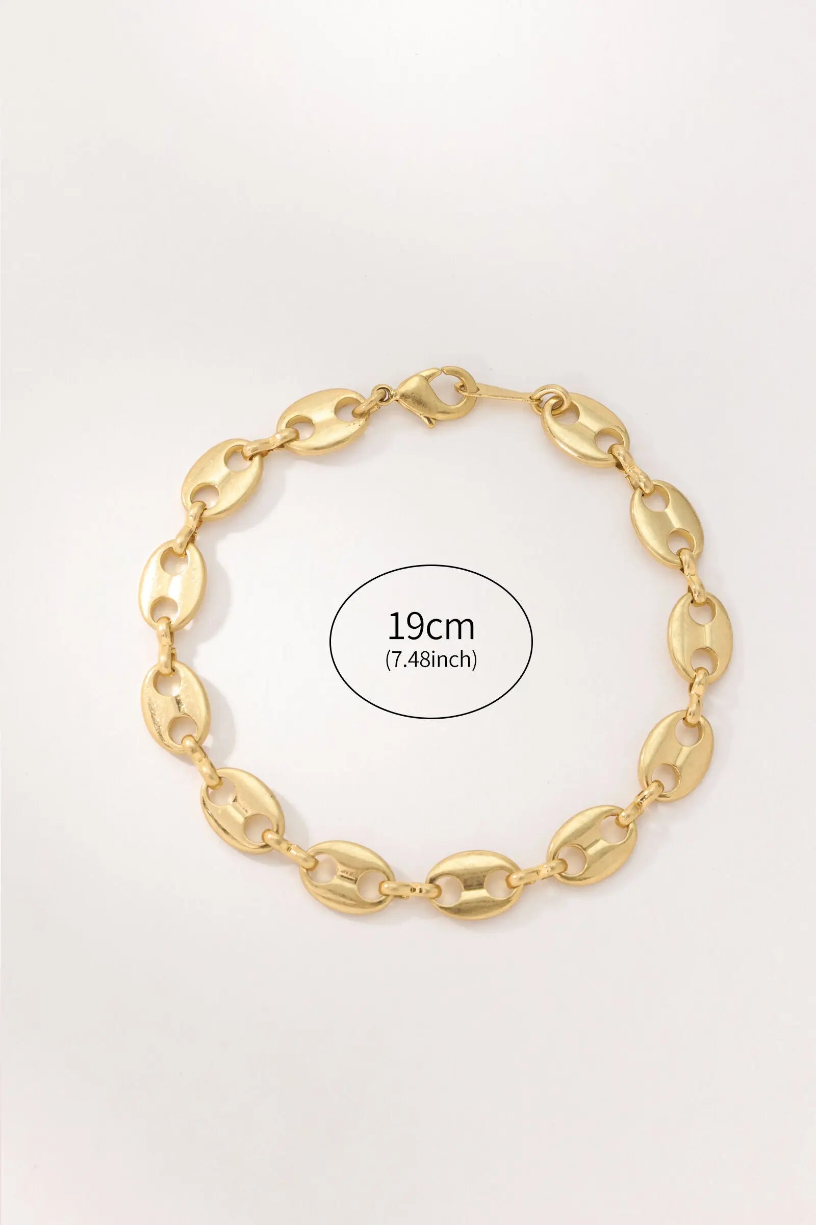 Pansy Puff Mariner Link Chain Bracelet-Chic & Trendy Statement Jewelry All-Glows