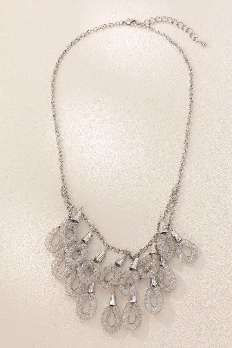 Rosa gold plated necklace