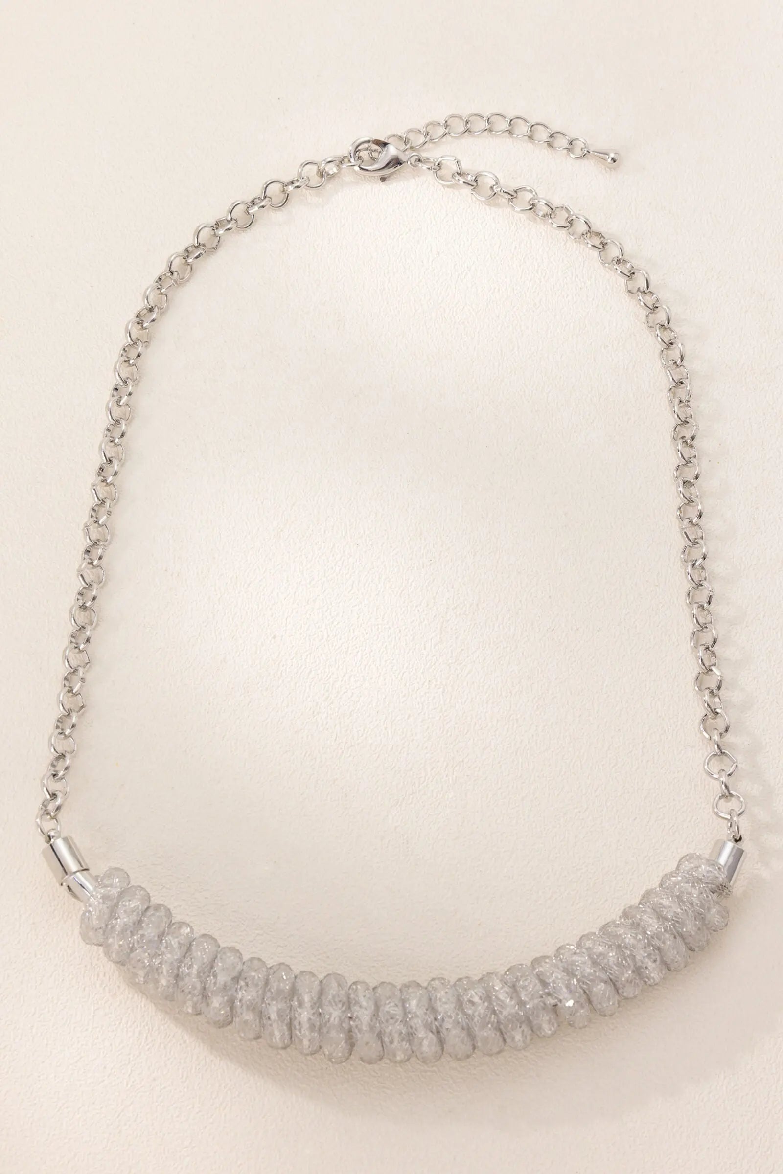 Ruby Golden Mesh Handmade Jewelry Set