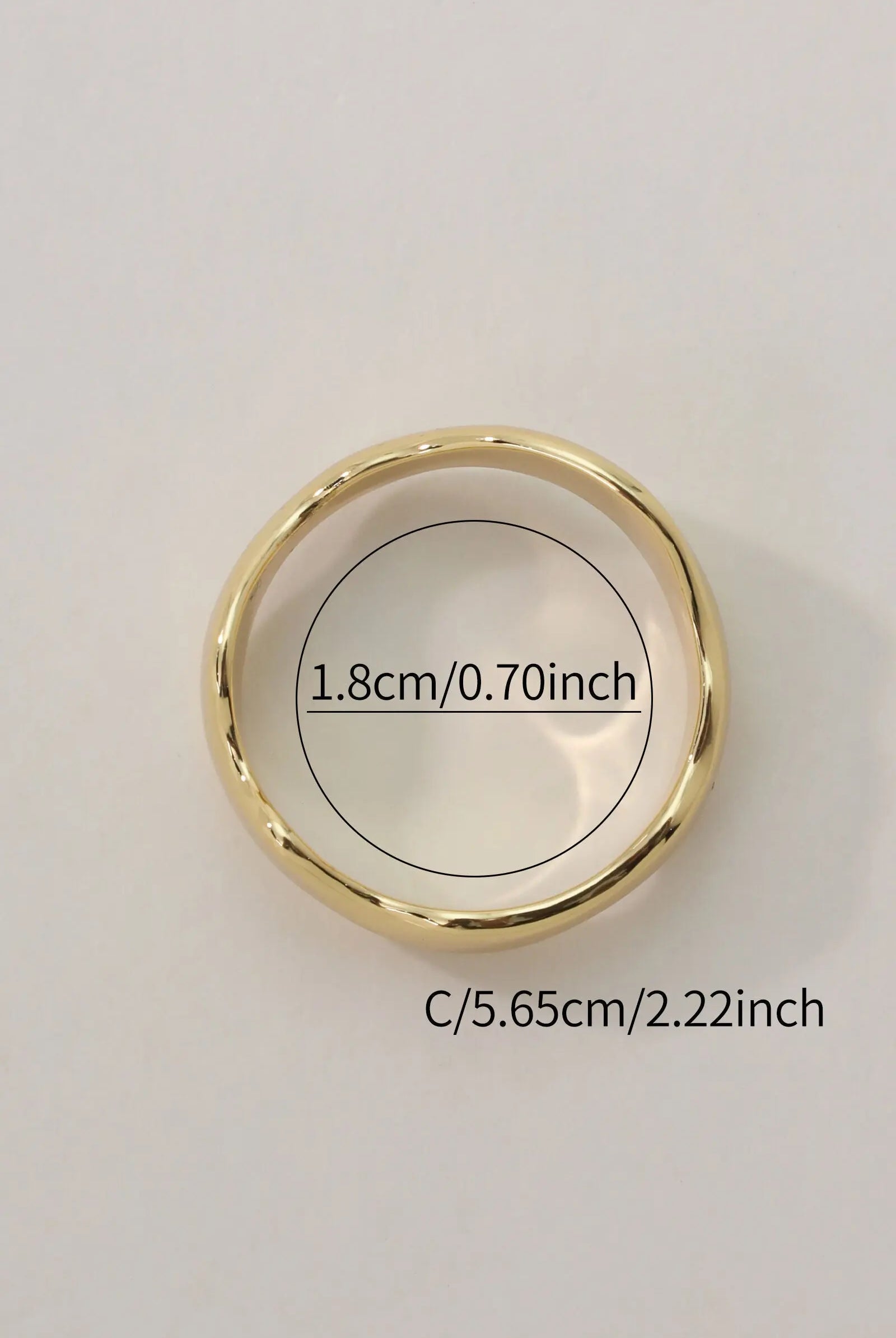 Silhouette Ring: 18K Gold-Plated Brass Ring