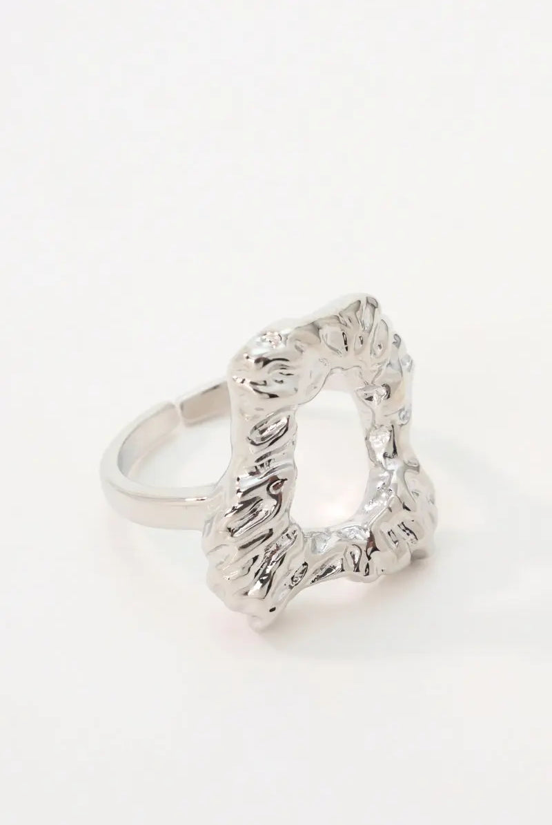 unique platinum plated ring