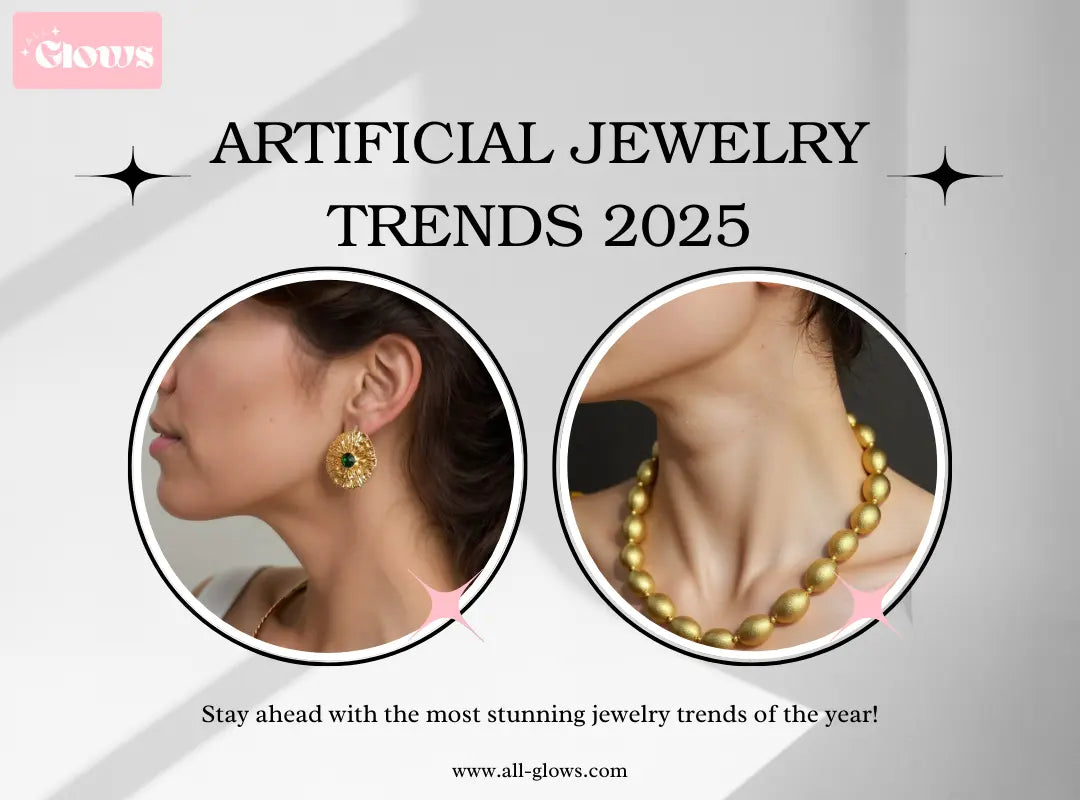 Gold-Women-Artificial-Jewellery-Trends-2025 All-Glows