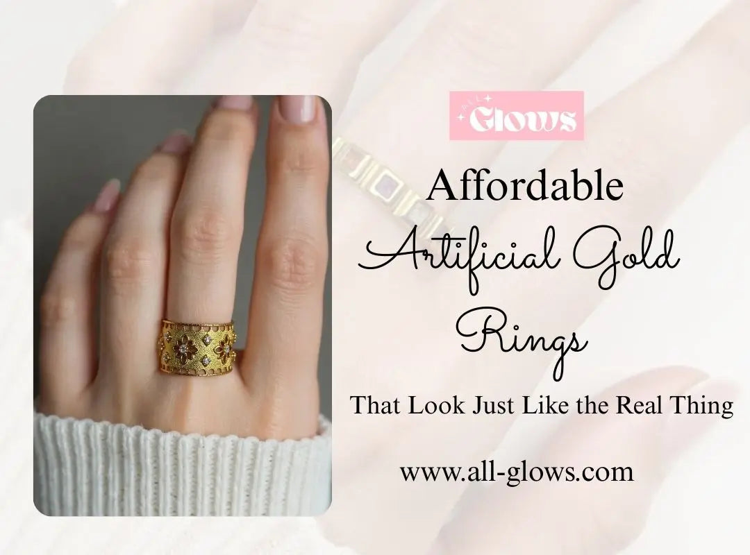 gold plated womens rings