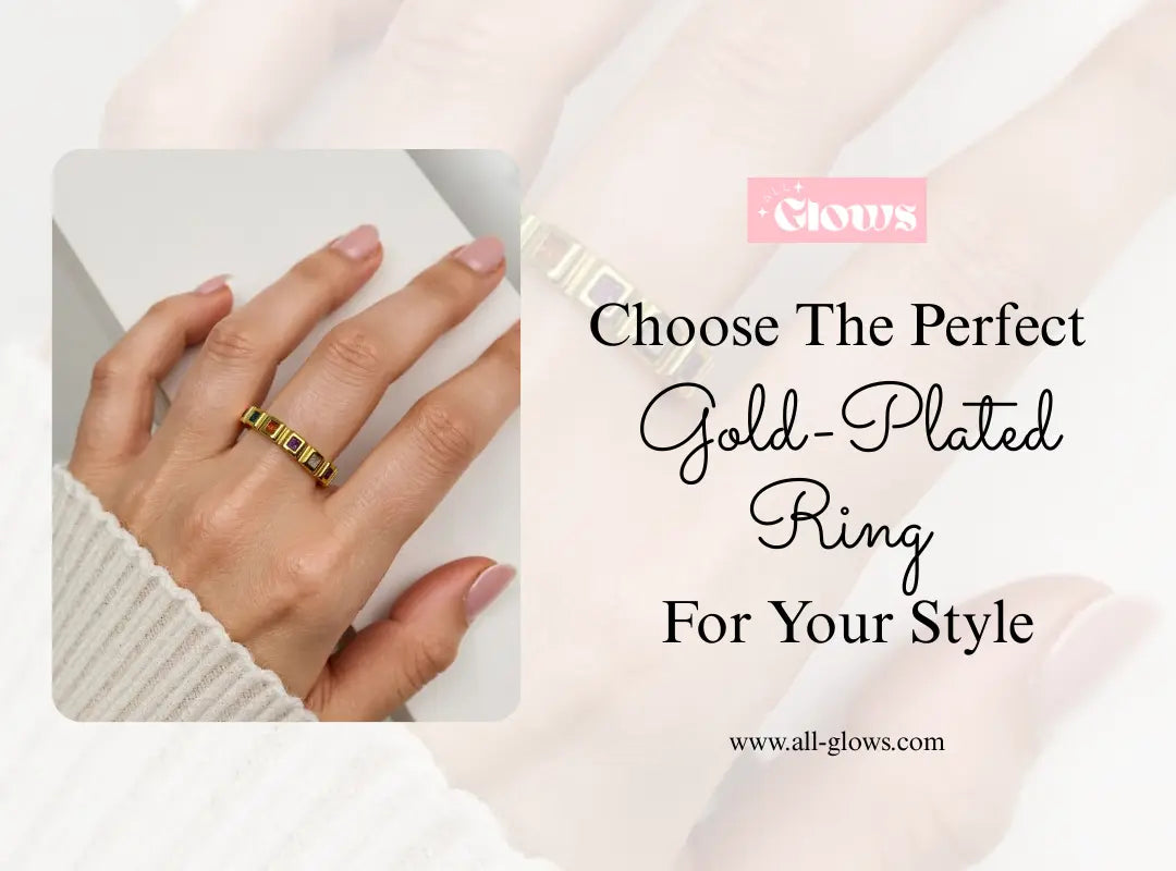 gold plated ring online 