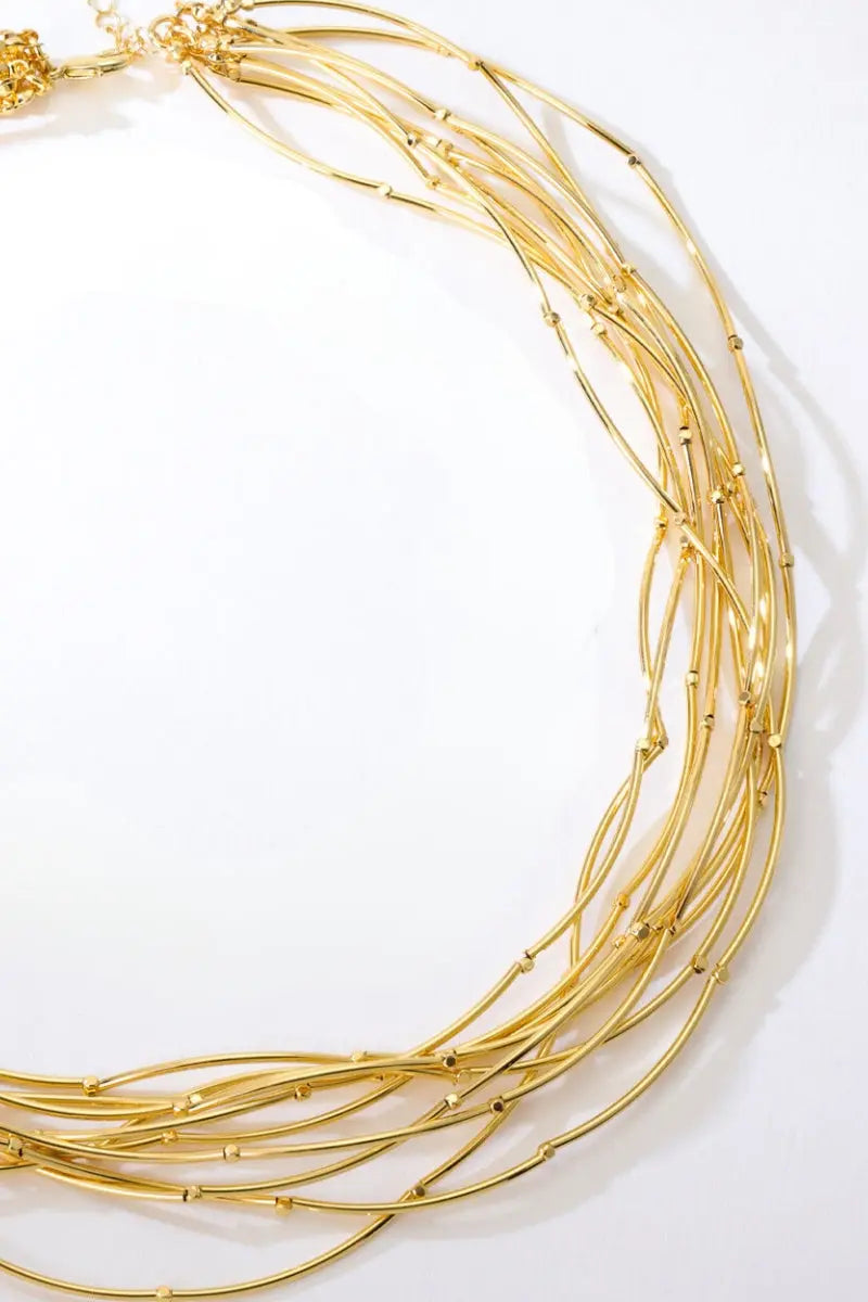 shop gold necklaces