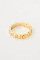 18K Gold-Plated Brass Ring