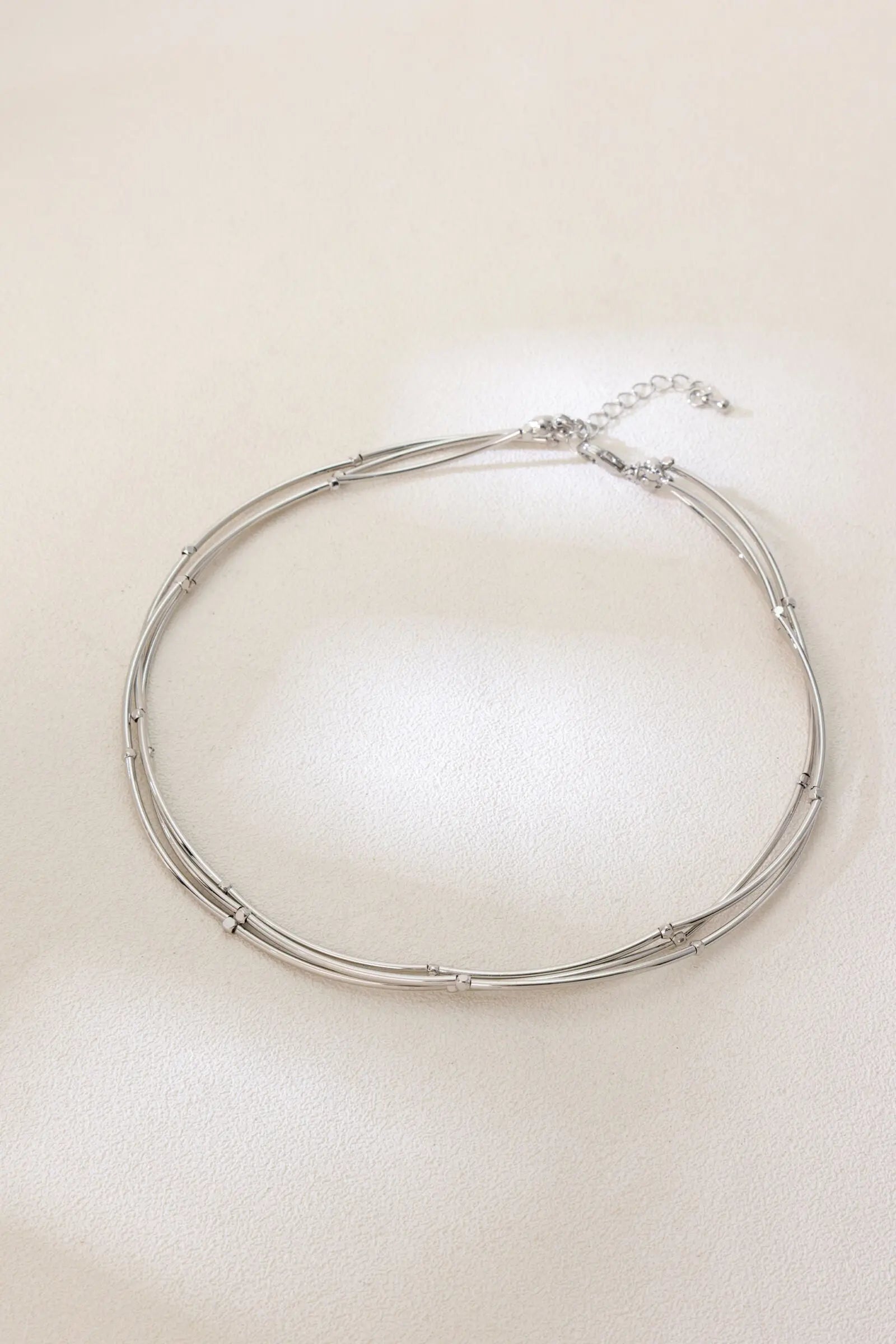 Shop elegant platinum Necklace Online