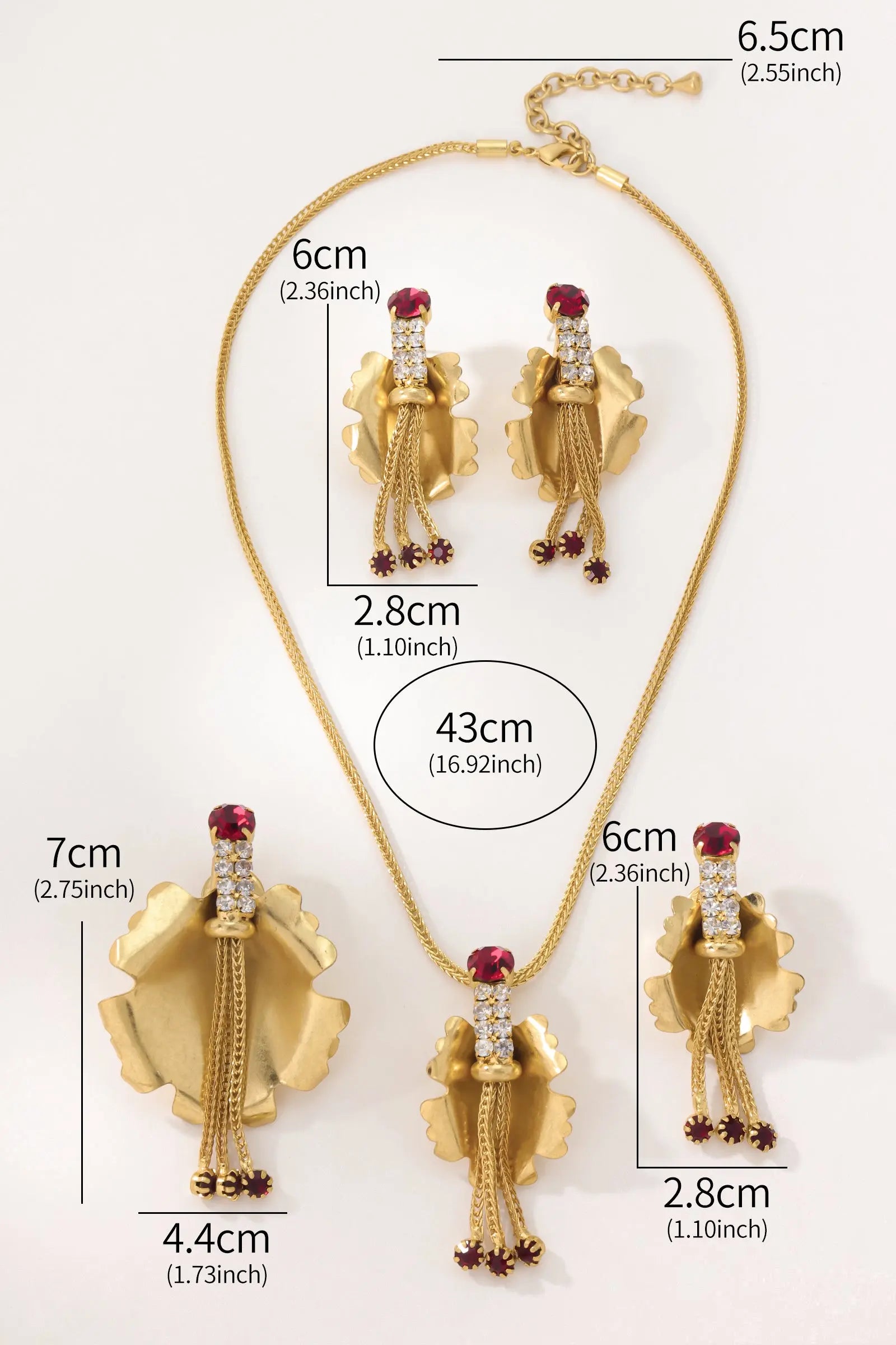 Trendy Handmade Pendant Jewelry Set 