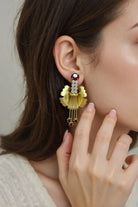 Aura Handmade Pendant Jewelry Set Gold All-Glows