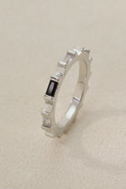 Platinum Finish Solid Cobalt Chrome Ring 