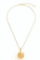 Earth Necklace – 18K Gold-Plated Snake Chain with Textured Sphere and Earth-Inspired Links All-Glows
