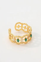 Shop Gold Garnet Ring Online