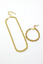 gold plated Jewelry set for women