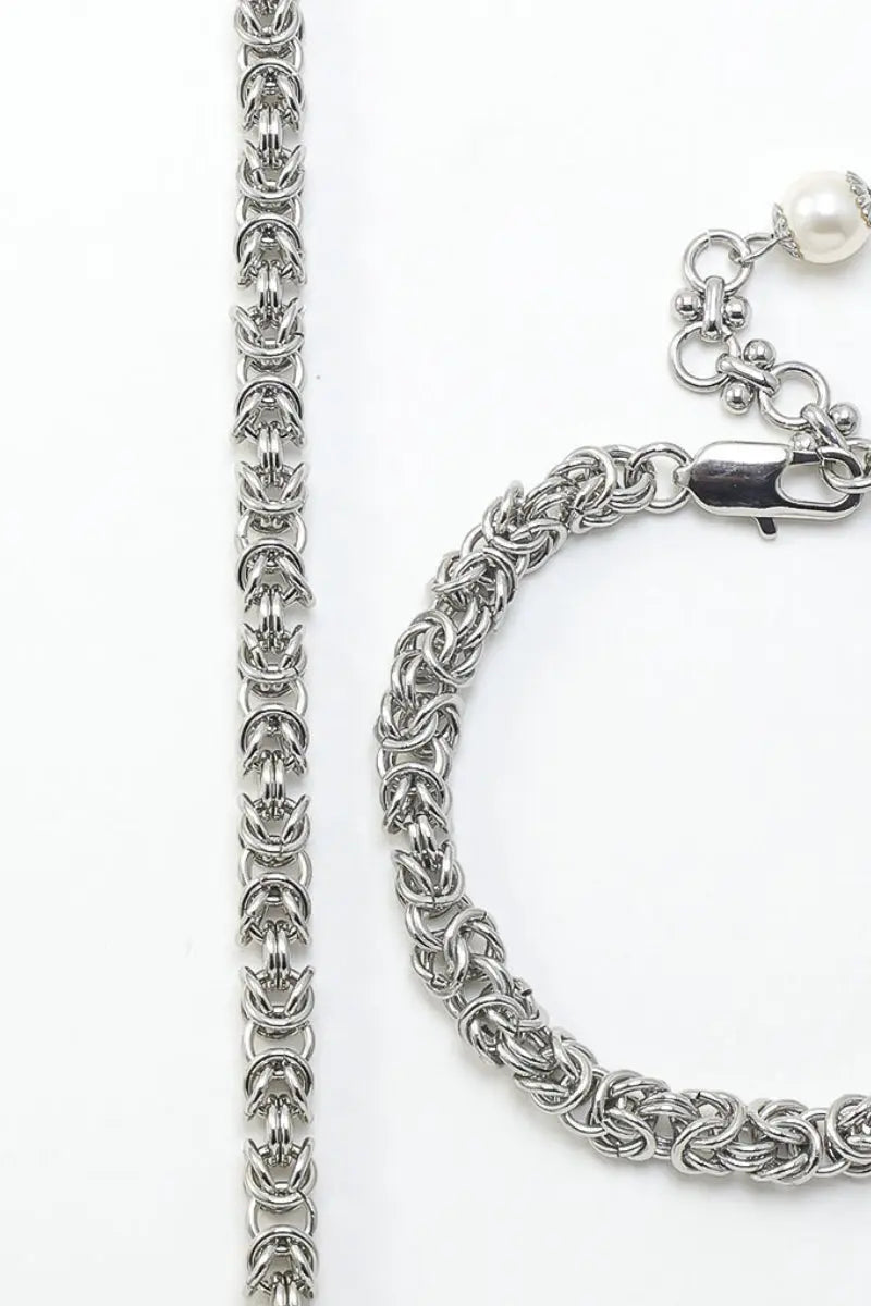 Shop platinum Plated jewelry Set