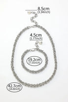 Gold plated jewelry sets for women 