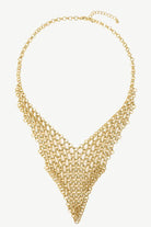 Gold Lily Jewelry Necklace 