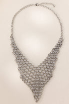 Elegant Design Platinum Necklace