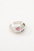 Buy Latest Platinum Open Lush Ring 