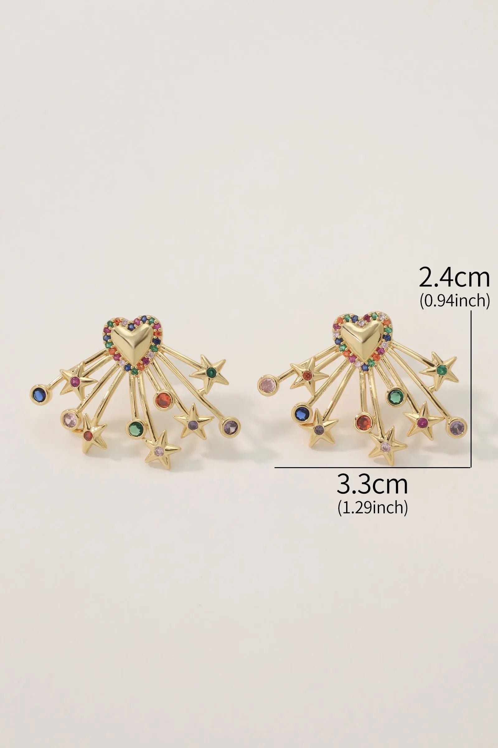 Gold Plated Ear Studs