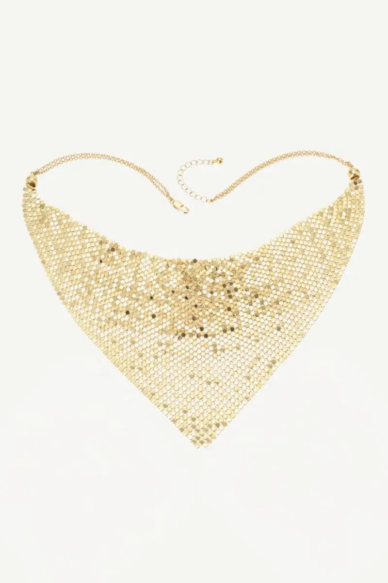 Gold Orchid Necklace Online