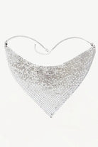 platinum Orchid Necklace