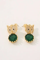 Buy gold Owl Earring Online