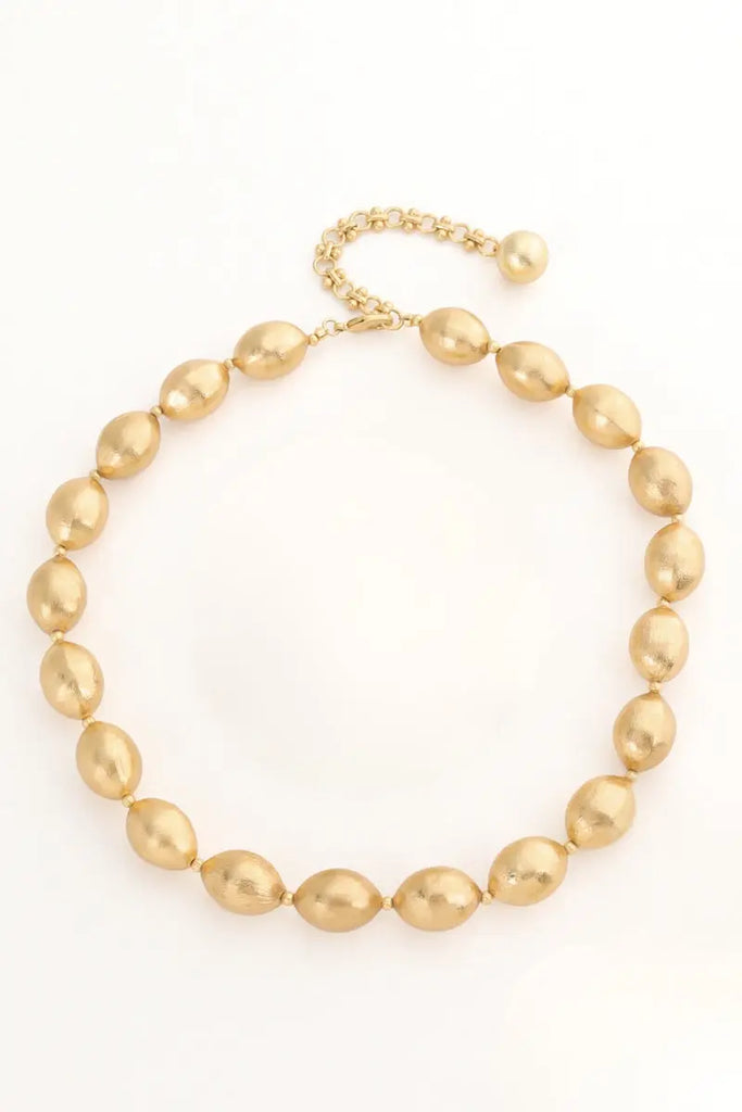 18k gold-plated necklace