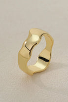 Silhouette Ring: 18K Gold-Plated Brass Ring