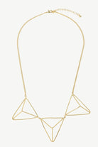 gold plated necklace 